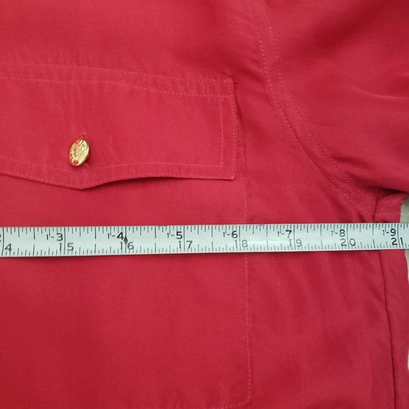 Vintage Silk Oversized Sail Away for Royal Cruise Line Red Shirt - Picture 4 of 9